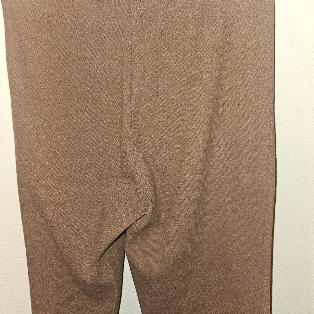 Pac Sun Womans Brown Flared Leg Leggings Size M - Picture 6 of 11